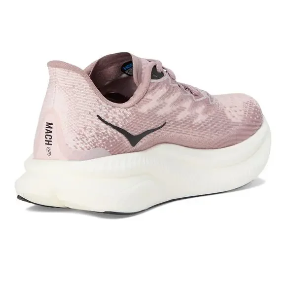 NWT Hoka Women Mach 6 Running Shoes Cosmic Pearl/Quartzite size7.5 M - Picture 3 of 7